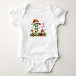 Mi primer bodi de Navidad para bebé