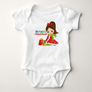 Mi primer bodi de Navidad para bebé 