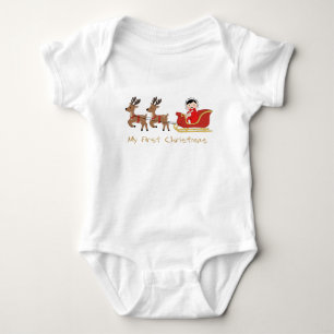 Mi primer bodi de Navidad – Reno adorable