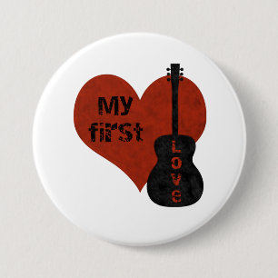 Mi primer botón de guitarra de amor