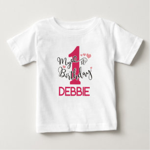 Mi primer cumpleaños - camiseta personalizada para