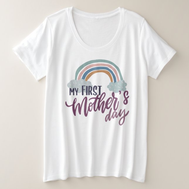 Mi primer día de la madre (Anverso del diseño)