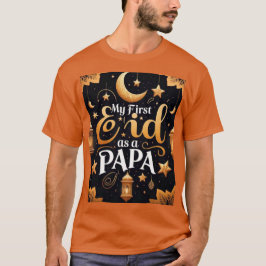 Mi primer Eid como papá - camiseta para hombres