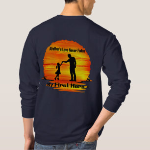 Mi Primer Héroe Camiseta Manga Larga Papá