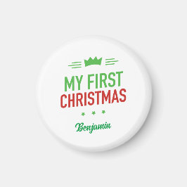 Mi Primer Imán de Navidad