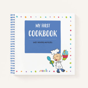 "MI PRIMER LIBRO DE COCINA" Niños Receta Cuaderno