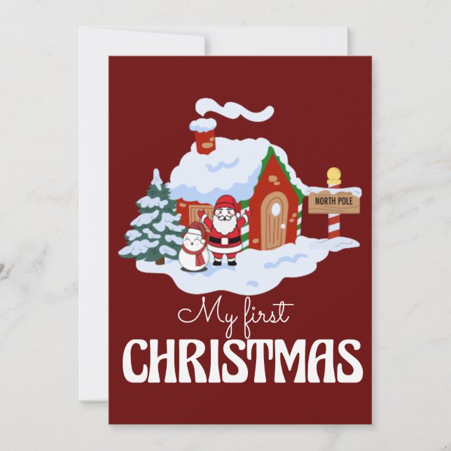 Mi primer Navidad  (Anverso)