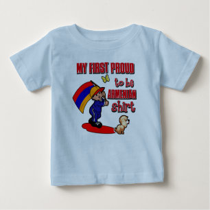 Mi primer orgulloso ser camisa armenia