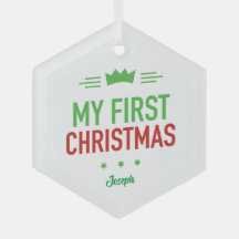 Mi primer ornamento navideño