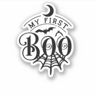 Mi primer Pegatina de Boo Halloween