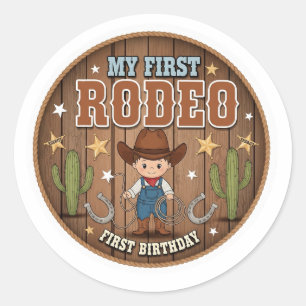 Mi primer Pegatina de Rodeo Bebé