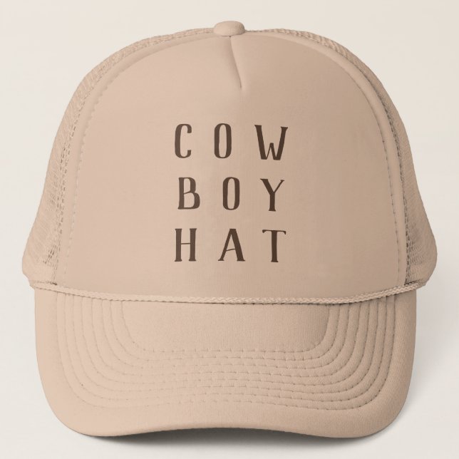 Mi Primer Sombrero de Fiesta de Cumpleaños Vaquero (Anverso)