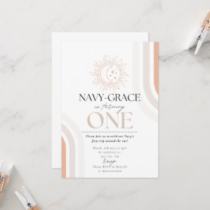 Mi Primer Viaje Alrededor De La Invitación Del Sol