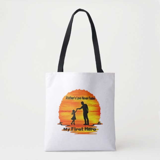 Mi primera bolsa de mano Héroe Papá (Anverso)