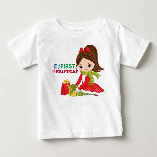 Mi primera camiseta BabY de Navidad (Anverso)