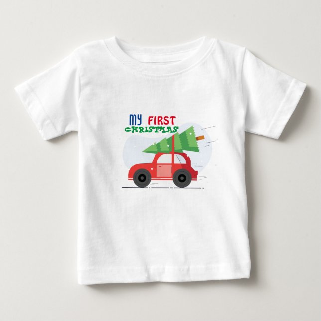 Mi primera camiseta BabY de Navidad (Anverso)