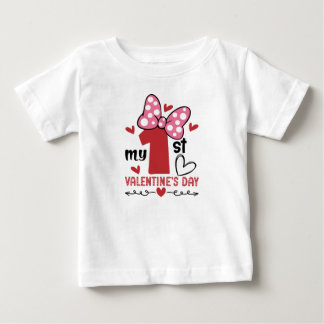 Mi primera camiseta de bebé para el día de San Val