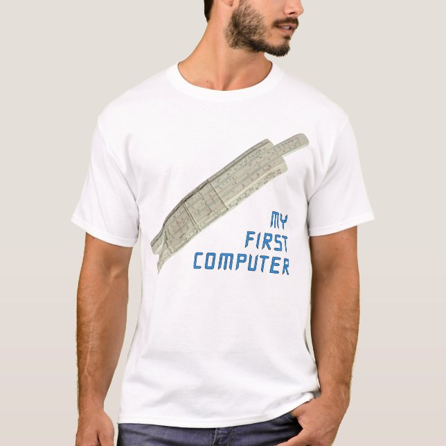 Mi primera camiseta de computadora (Anverso)