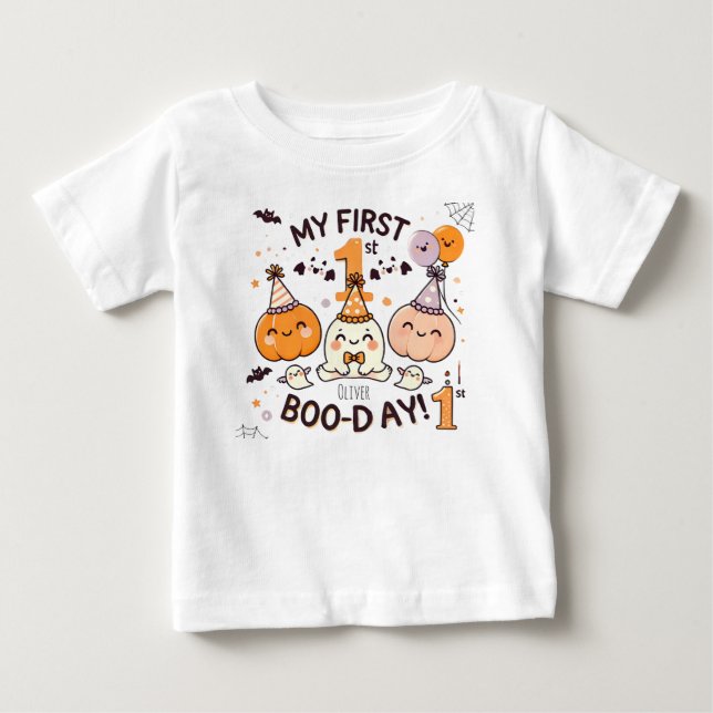 Mi primera camiseta de cumpleaños para el bebé (Anverso)
