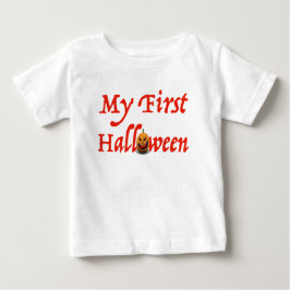 mi primera camiseta de halloween de halloween