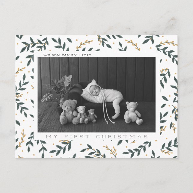 Mi primera foto de Navidad (Anverso)