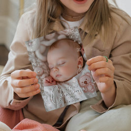 Mi primera foto para bebé de Navidad