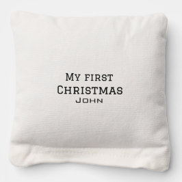 Mi primera Navidad añadir nombre masculino SMS sim