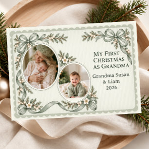 Mi primera Navidad como foto de abuela