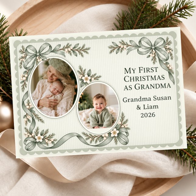Mi primera Navidad como foto de abuela (Subido por el creador)