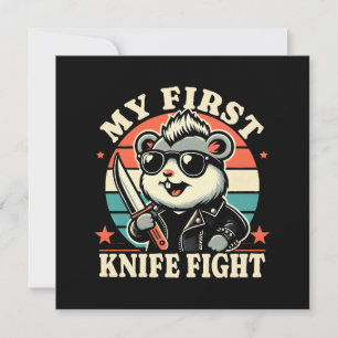 Mi primera pelea con cuchillo - Hamster genial