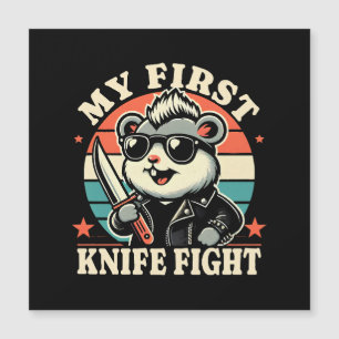 Mi primera pelea con cuchillo - Hamster genial