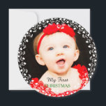 Mi primera tarjeta de fotos de Navidad<br><div class="desc">Mi primera tarjeta de fotos de Navidad,  mete todo en ella y puedes convertirla en un adorno de Navidad para tu árbol año tras año.</div>