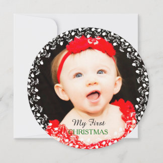 Mi primera tarjeta de fotos de Navidad