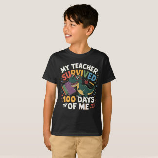 Mi profesor sobrevivió a la camiseta del año escol