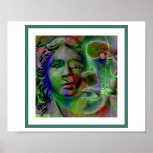 Mi propia fotografía y Poster de arte informático