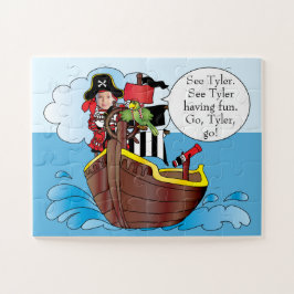 Mi propio barco pirata rompecabezas