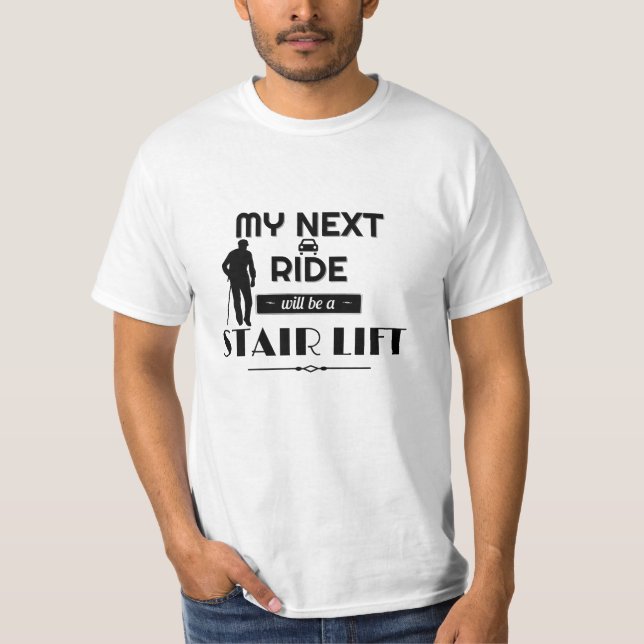 Mi próxima travesía será una camiseta con elevador (Anverso)