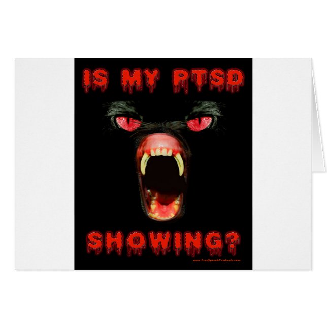 ¿Mi PTSD está mostrando? (Anverso (Horizontal))