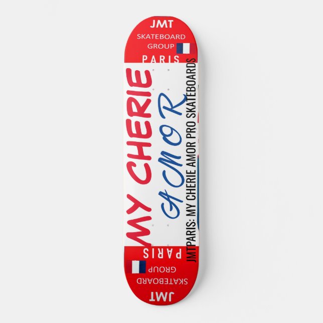MI QUERIDO AMOR  8 1/4" Tabla de Skateboard (Anverso)