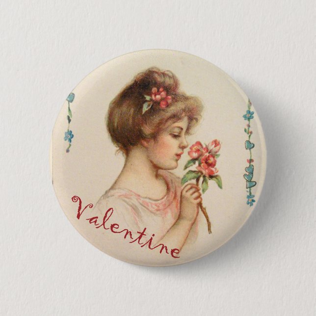 Mi Querido Botón del Día de San Valentín (Anverso)