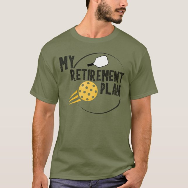 mi retiro pickleball deporte camiseta merch (Anverso)