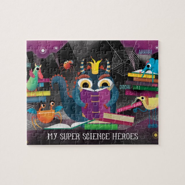 Mi rompecabezas sobre ciencia - Minions (Horizontal)