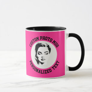 Mi Rostro en una Taza Combinada Personalizada FRES