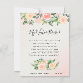 Mi salto de agua | Juego Baby Shower