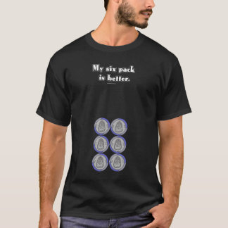 Mi seis paquetes son una mejor camiseta