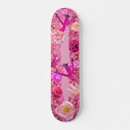 Mi Skateboard de Vida Rosa