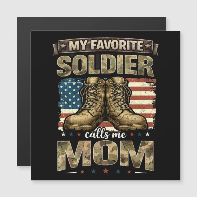 Mi soldado favorito me llama mamá (Anverso/Reverso)