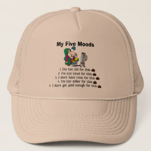 Mi sombrero camionero de cinco estados de ánimo