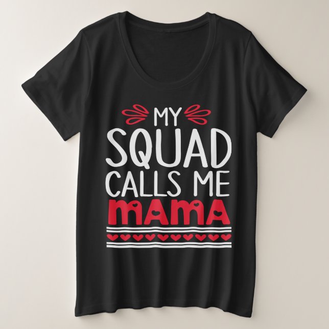 Mi SQUAD me llama mamá (Anverso del diseño)