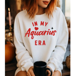 mi sudadera de la era Aquarius, regalo de cumpleañ